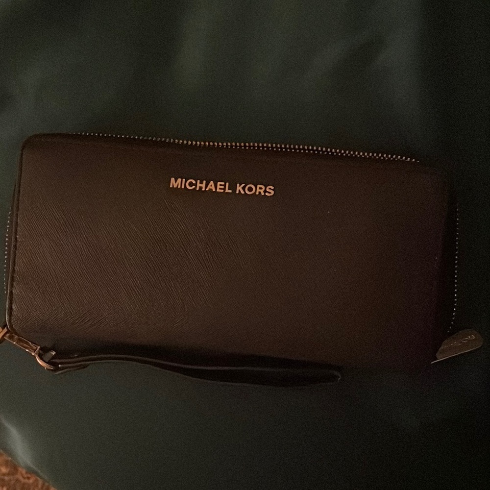 Authentic Michael Kors Black Wallet - image 1